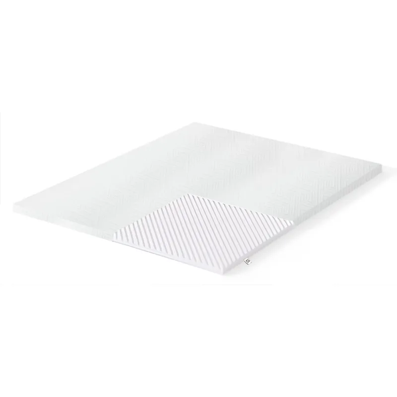 Topmadras HOME4YOU Harmony profileret skum 160x200x6 cm, hvid