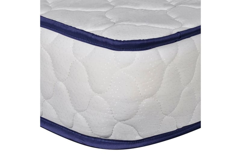 Hukommelsesskummadras 200 X 160 X 17 Cm - Hvid - Møbler - Senge - Madrasser - Topmadras