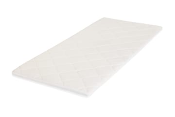 HVILA Duo topmadras vendbar sommer- og vinterside, 90x200 cm – 7 cm blød/mellem, polyetherskum, vaskbart betræk - Møbler - Senge - Madrasser - Topmadras