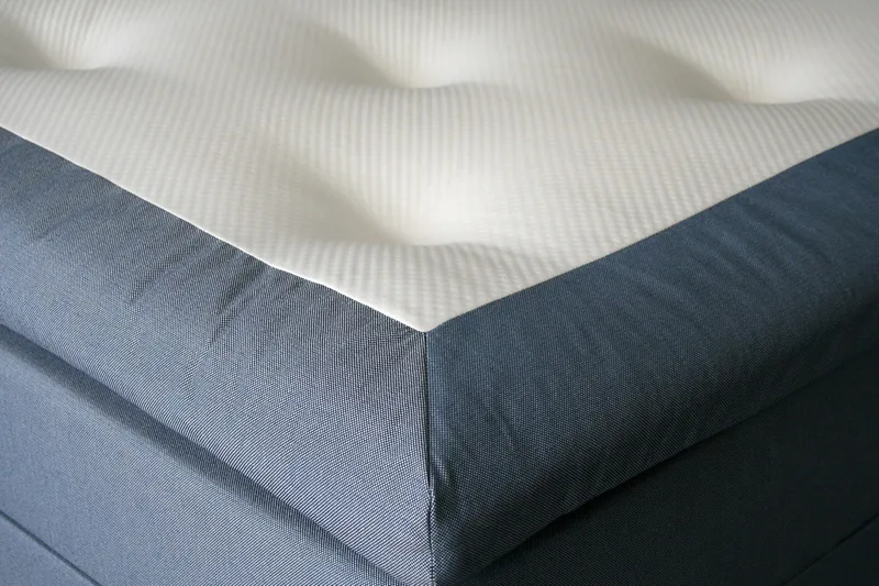 Kronos Topmadras 160 cm Polyeter, Blå