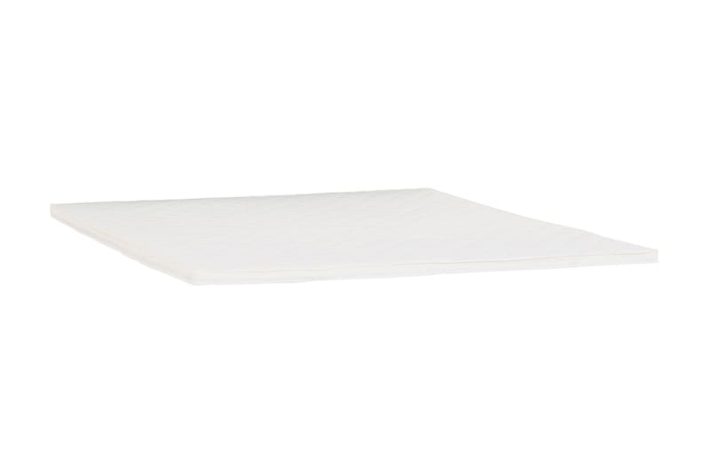 Lucky Topmadras 8 Cm Latex 160 Hvid - Hvid - Møbler - Senge - Madrasser - Topmadras