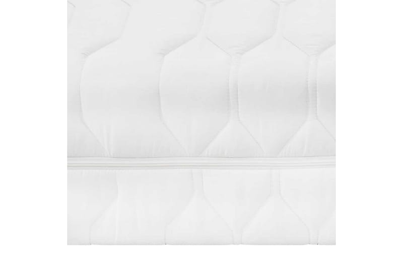 Madras 100 X 200 Cm 7 Zoner Pocketfjedre 20 Cm H3 - Hvid - Møbler - Senge - Madrasser - Topmadras
