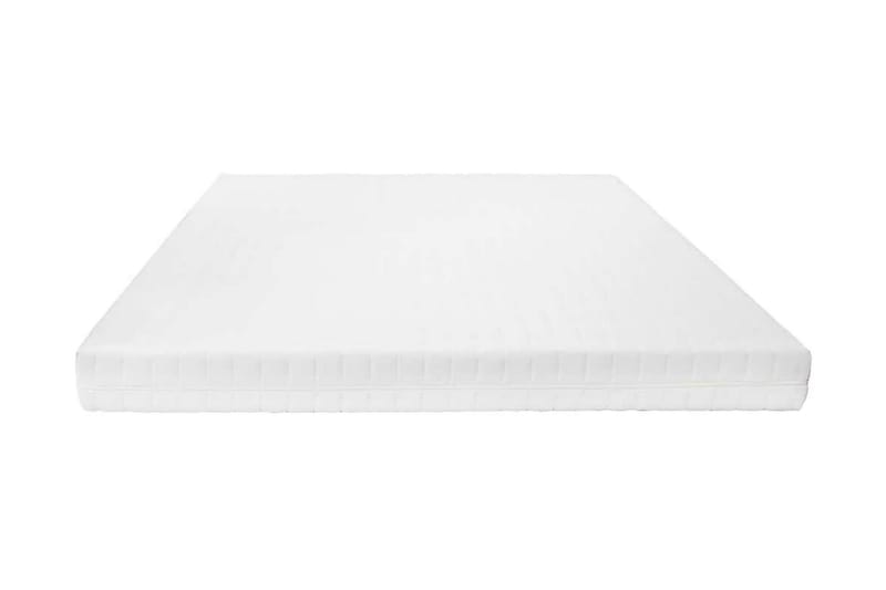 Madras 140 X 200 Cm 7 Zoner Pu-Skum 16 Cm H2 H3 - Hvid - Møbler - Senge - Madrasser - Topmadras