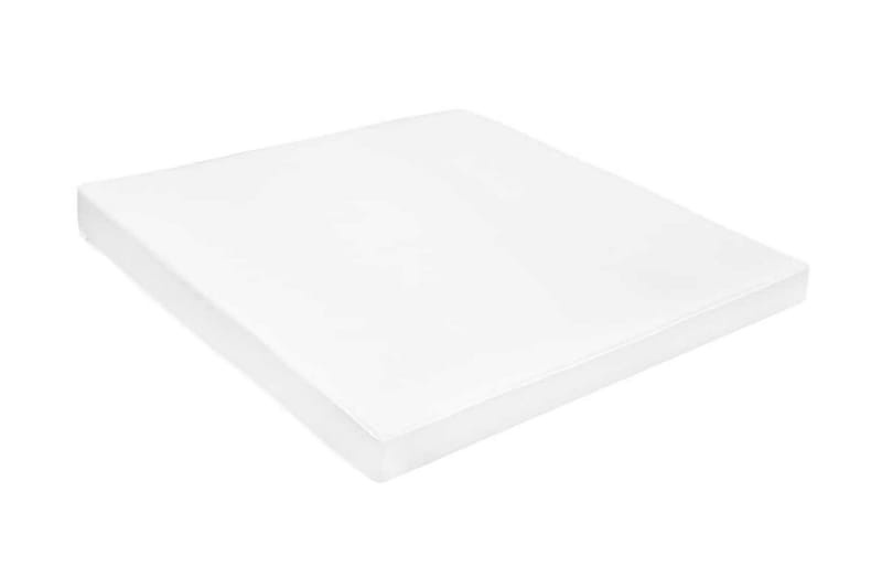 Madras 160 X 200 Cm 7 Zoner Pu-Skum 10 Cm H2 H3 - Hvid - Møbler - Senge - Madrasser - Topmadras