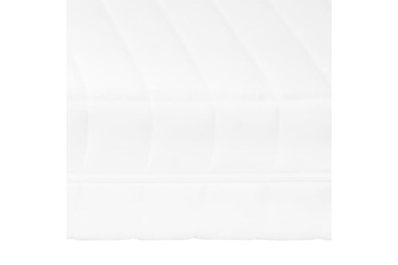 Madras 160 X 200 Cm 7 Zoner Pu-Skum 16 Cm H2 H3 - Hvid - Møbler - Senge - Madrasser - Topmadras