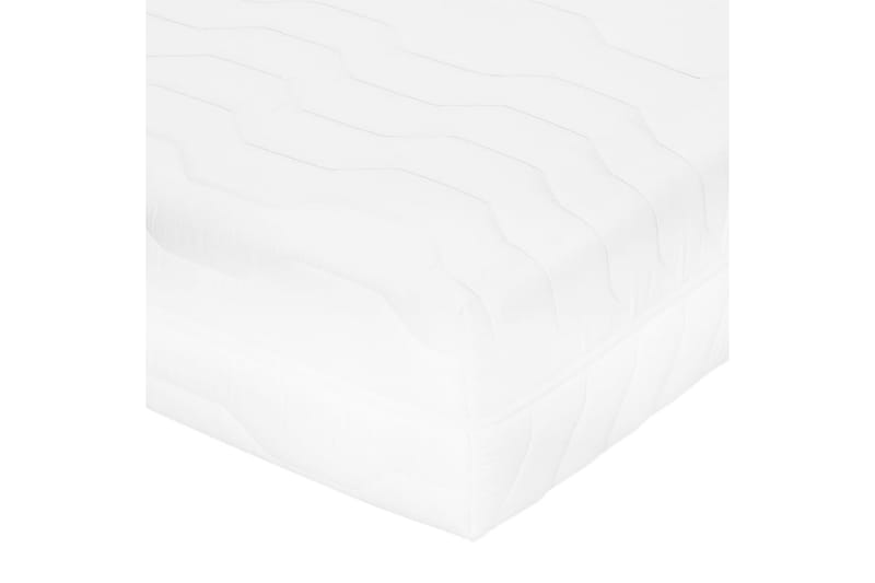 Madras 80 X 200 Cm 7 Zoner Pocketfjedre 20 Cm H2 - Hvid - Møbler - Senge - Madrasser - Topmadras