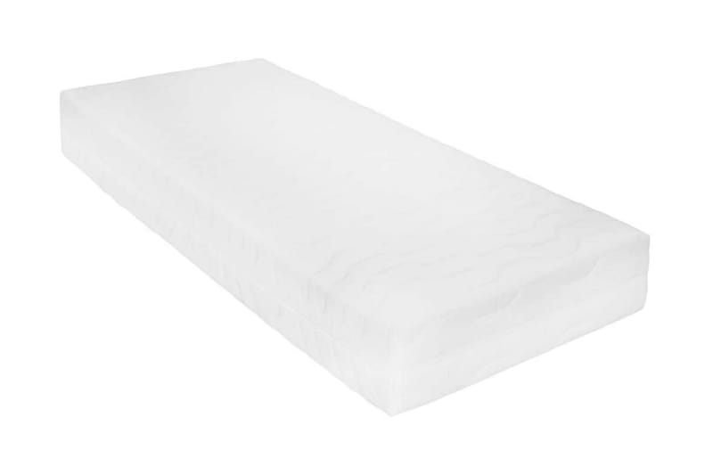 Madras 80 X 200 Cm 7 Zoner Pocketfjedre 20 Cm H2 - Hvid - Møbler - Senge - Madrasser - Topmadras