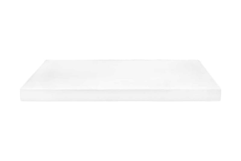 Madras 90 X 200 Cm 7 Zoner Pu-Skum 10 Cm H2 H3 - Hvid - Møbler - Senge - Madrasser - Topmadras