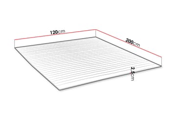 Madras MANDULA 120x200 - Møbler - Senge - Madrasser - Topmadras