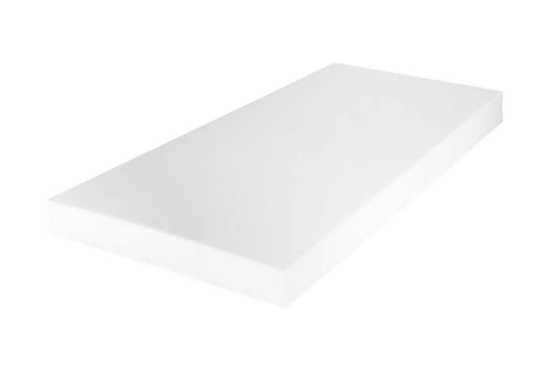 Madras Med Vaskbart Betræk 200 X 90 X 17 Cm - Hvid - Møbler - Senge - Madrasser - Topmadras