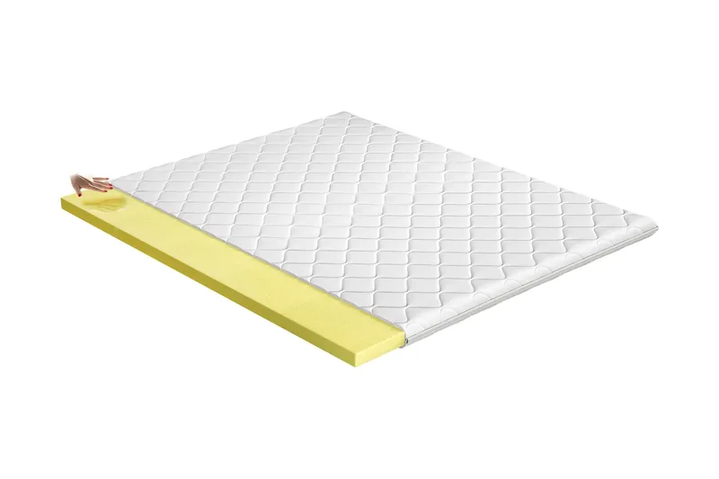 Miriana madras 200x200 cm, Hvid