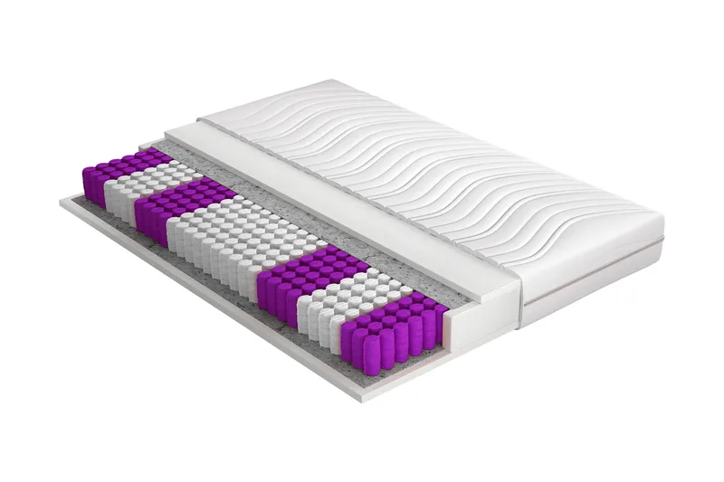 Pervera Madras 200x200 cm, Hvid