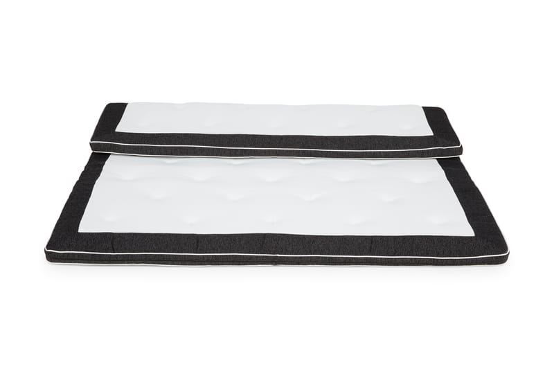 Superior Lyx Topmadras Sort - 180x200 Latex - Møbler - Senge - Madrasser - Topmadras