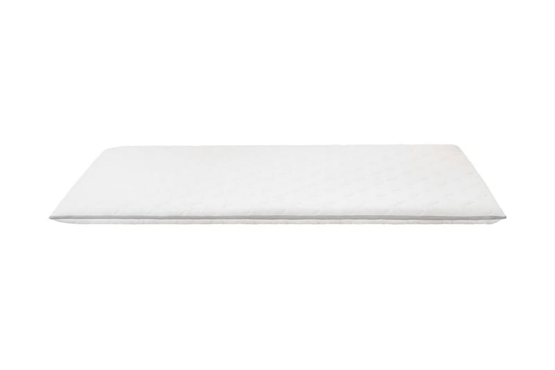 Topmadras 100 X 200 Cm Viscoelastisk Memoryskum 6 Cm - Hvid - Møbler - Senge - Madrasser - Topmadras