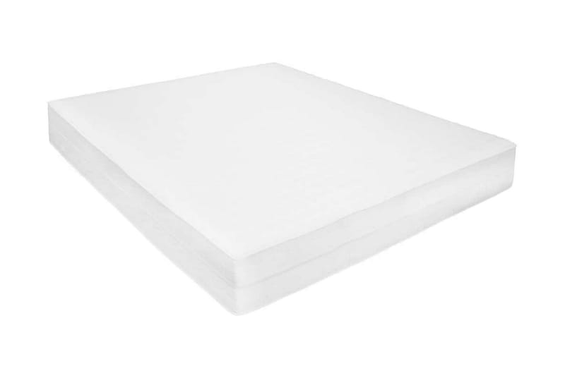 Topmadras 140 X 200 Cm Viscoelastisk Memoryskum 18 Cm - Hvid - Møbler - Senge - Madrasser - Topmadras