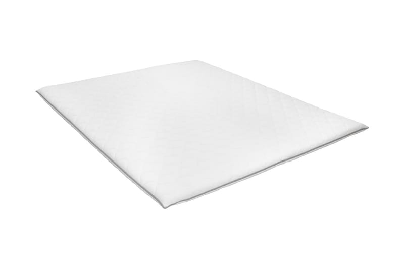 Topmadras 140 X 200 Cm Viscoelastisk Memoryskum 6 Cm - Hvid - Møbler - Senge - Madrasser - Topmadras