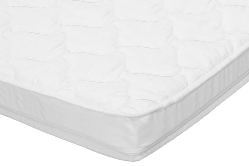 Topmadras 160 X 200 Cm Koldskum Æggebakke 6 Cm - Hvid - Møbler - Senge - Madrasser - Topmadras