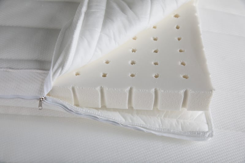 Topmadras 160x200 Højelastisk skum 53 kg/m³ - 8 cm - Møbler - Senge - Madrasser - Topmadras