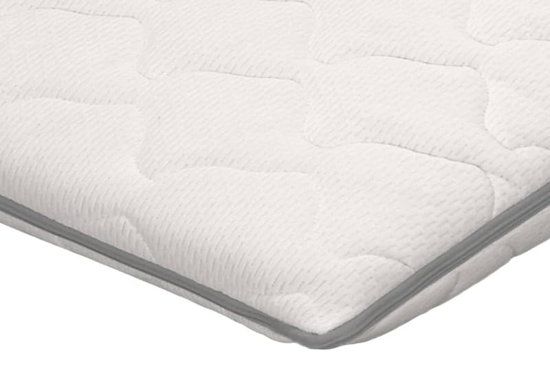 Topmadras 80 X 200 Cm Viscoelastisk Memoryskum 6 Cm - Hvid - Møbler - Senge - Madrasser - Topmadras