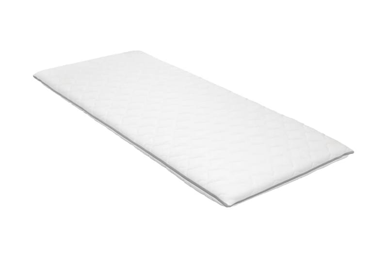 Topmadras 80 X 200 Cm Viscoelastisk Memoryskum 6 Cm - Hvid - Møbler - Senge - Madrasser - Topmadras