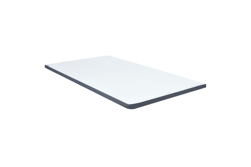 Topmadras Til Seng med Boxmadras 200x120x5 cm - Hvid - Møbler - Senge - Madrasser - Topmadras