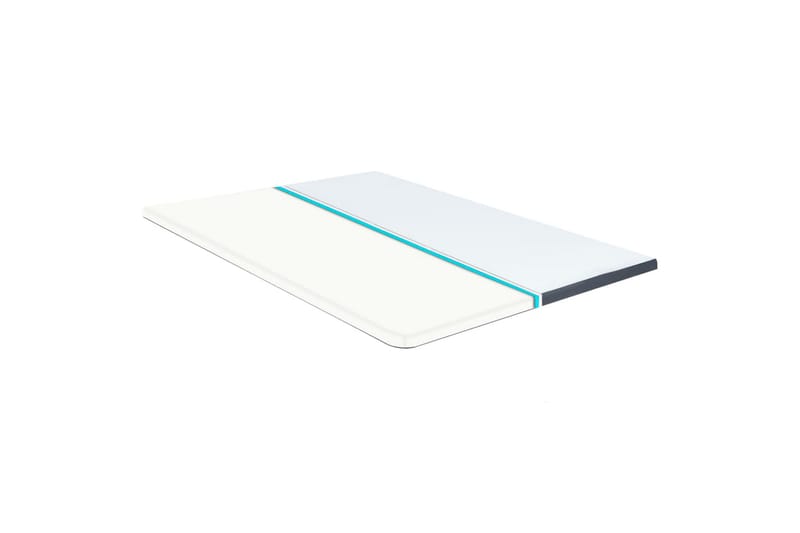 Topmadras Til Seng med Boxmadras 200x140x5 cm - Grå - Møbler - Senge - Madrasser - Topmadras