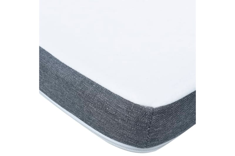 Topmadras Til Seng med Boxmadras 200x200x5 cm - Hvid - Møbler - Senge - Madrasser - Topmadras