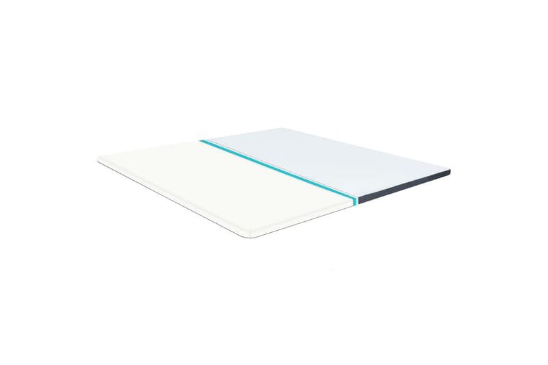 Topmadras Til Seng med Boxmadras 200x200x5 cm - Hvid - Møbler - Senge - Madrasser - Topmadras