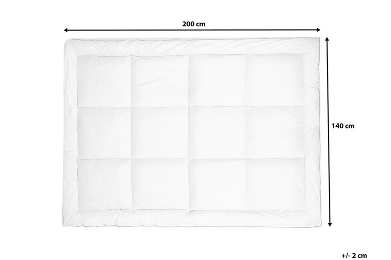 Trivor Sengemadras 140 | 200 cm - Hvid - Møbler - Senge - Madrasser - Topmadras