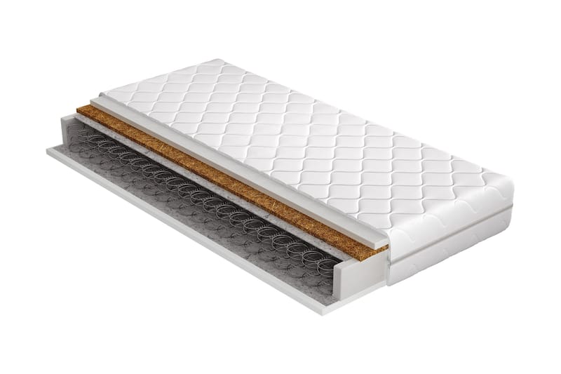 Vilvae Madras 120x200 cm - Hvid - Møbler - Senge - Madrasser - Topmadras