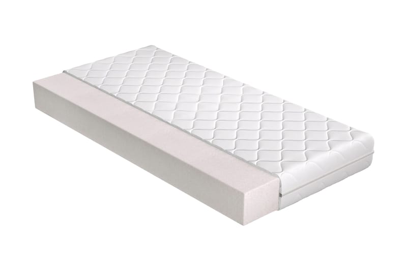 Vitoriak Topmadras 80x200 cm, Hvid