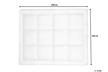 Trivor Sengemadras 160 | 200 cm - Hvid - Møbler - Senge - Madrasser - Topmadras