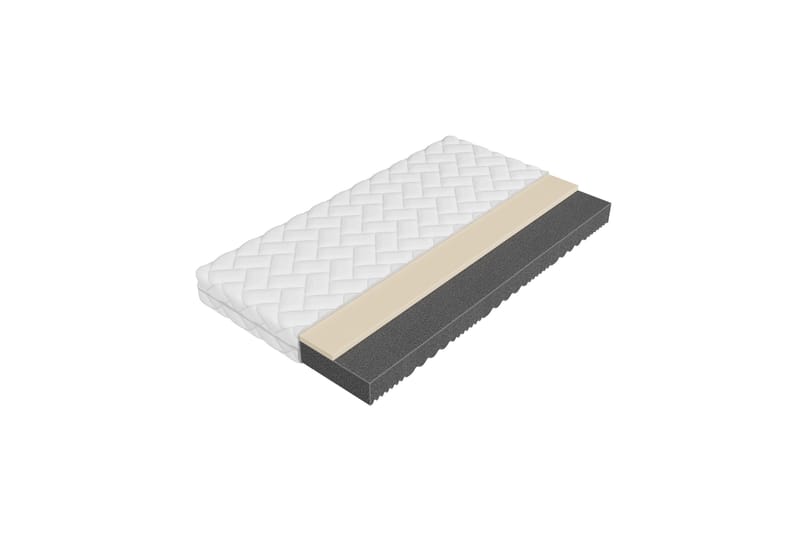 Unona Skummadras 200x160 cm - Møbler - Senge - Madrasser - Skummadras
