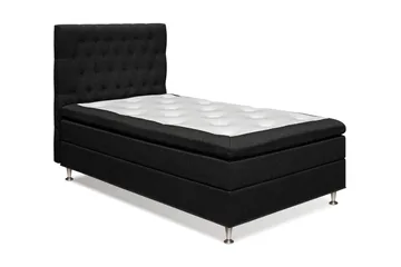 Meja Sengepakke 140x200 - Sort - Møbler - Senge - Komplet sengepakke