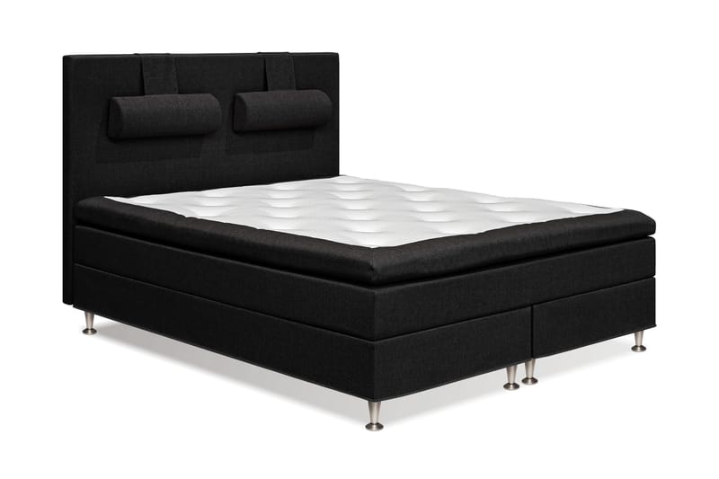 Meja Sengepakke 180x200 - Sort med nakkepude - Møbler - Senge - Komplet sengepakke