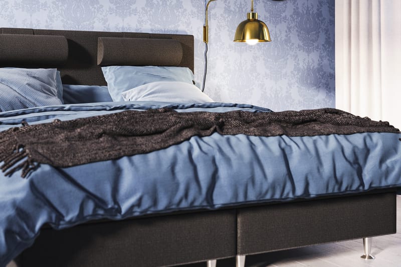 Meja Sengepakke 180x200 - Sort med nakkepude - Møbler - Senge - Komplet sengepakke