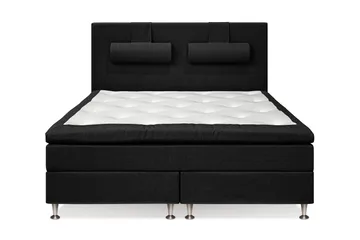 Meja Sengepakke 180x200 - Sort med nakkepude - Møbler - Senge - Komplet sengepakke