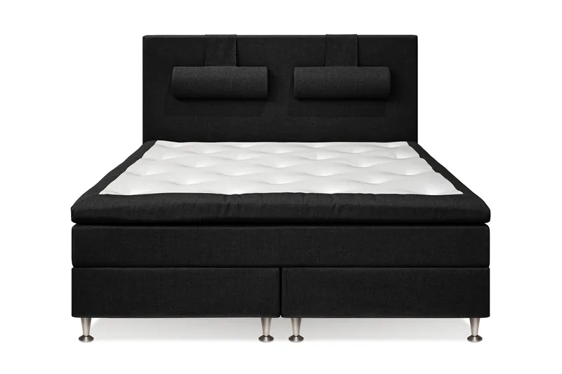 Meja Sengepakke 180x200 - Sort med nakkepude - Møbler - Senge - Komplet sengepakke