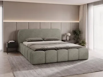 Merik sengestel 180x200 cm - varmgrå - Møbler - Senge - Sengeramme & sengestel