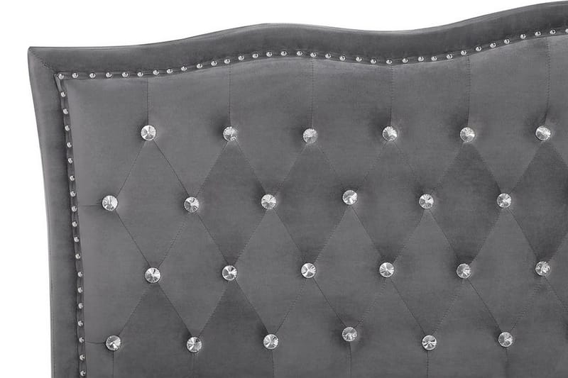 Metz Dobbelt seng 160 | 200 cm - Grå - Sengeramme & sengestel