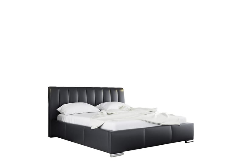 Milano Sengeramme 140x200 cm - Sort - Møbler - Senge - Sengeramme & sengestel