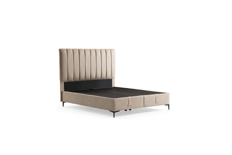 Mojon Sengestel 140x200 cm - Beige - Møbler - Senge - Sengeramme & sengestel