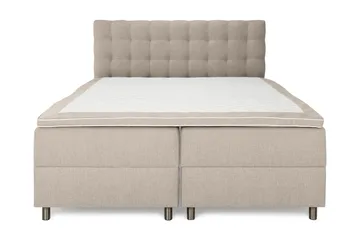 180 cm Sengegavl - Beige