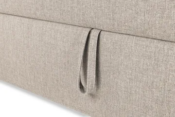 Montana Komplet Sengesæt med Opbevaring 180x200 cm - Beige - Møbler - Senge - Komplet sengepakke