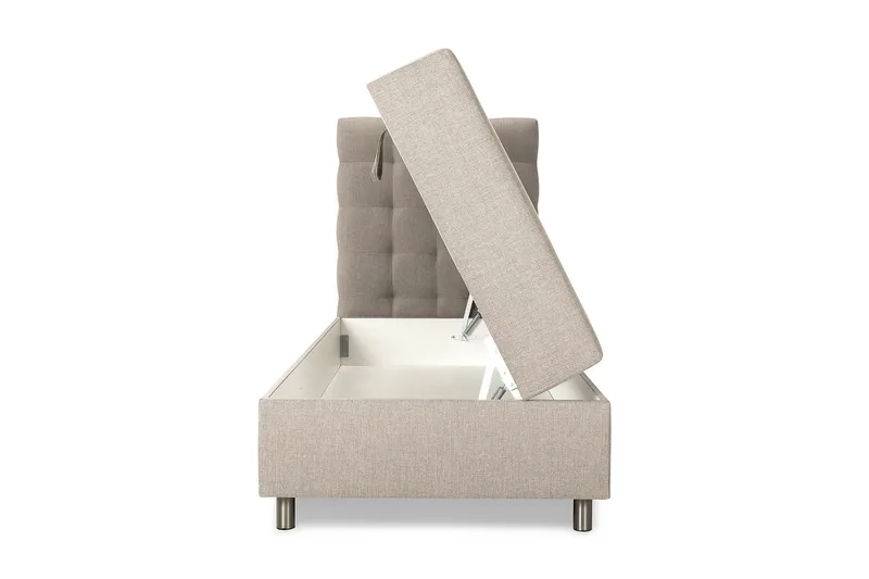 Montana Opbevaringsseng 80x200 - Beige - Møbler - Senge - Enkeltsenge