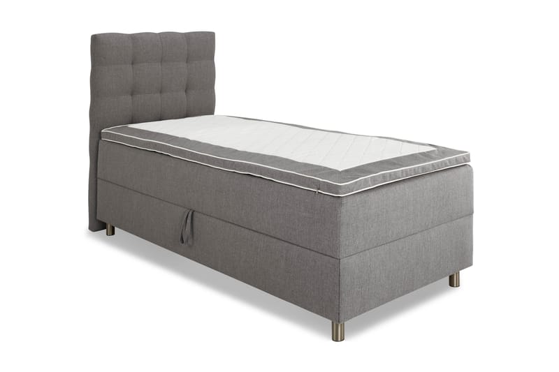 Montana Sengepakke med Opbevaring 80x200 - Grå - Møbler - Senge - Kontinentalsenge