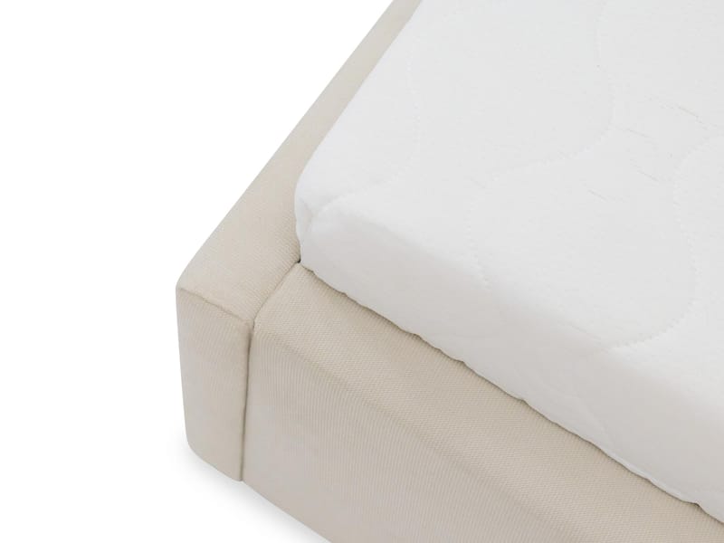 Morricon Sengeramme 140x200 cm - Beige - Møbler - Senge - Sengeramme & sengestel