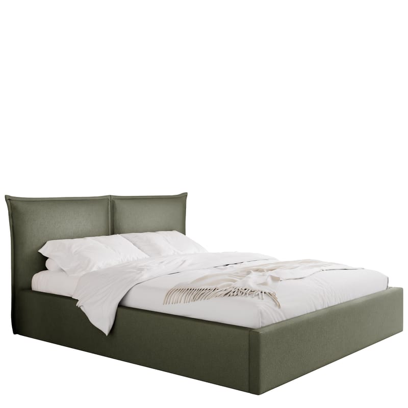 Morricon Sengeramme 140x200 cm - Grøn - Møbler - Senge - Sengeramme & sengestel