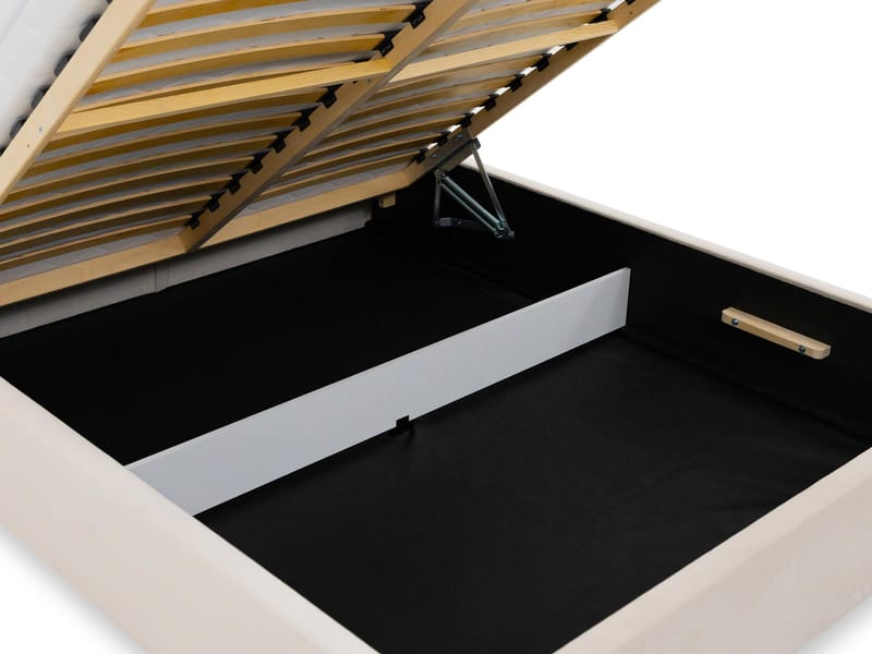 Morricon Sengeramme 140x200 cm - Sort - Møbler - Senge - Sengeramme & sengestel