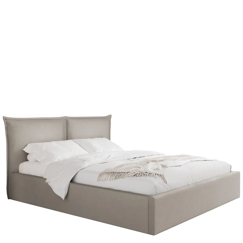 Morricon Sengeramme 160x200 cm - Beige - Møbler - Senge - Sengeramme & sengestel